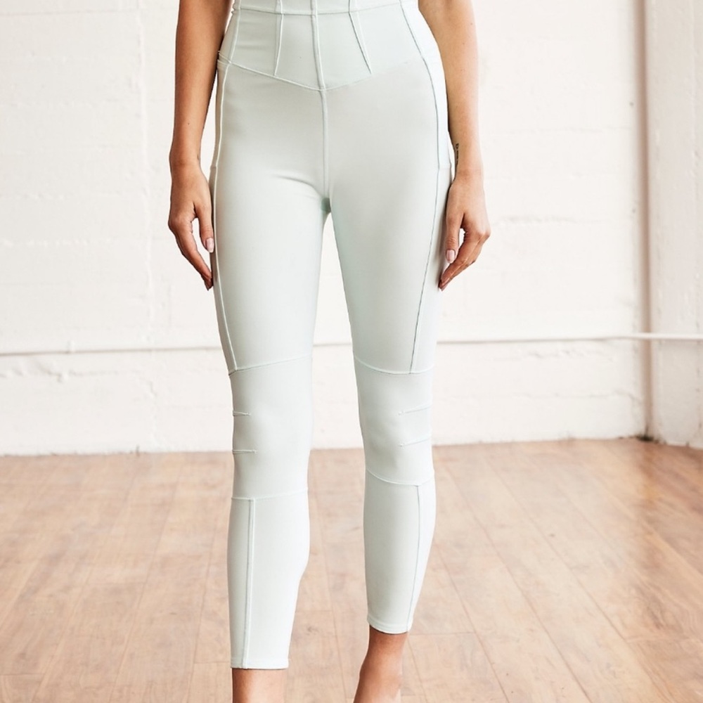 Free People Corset Leggings NWT - Picture 6 of 7